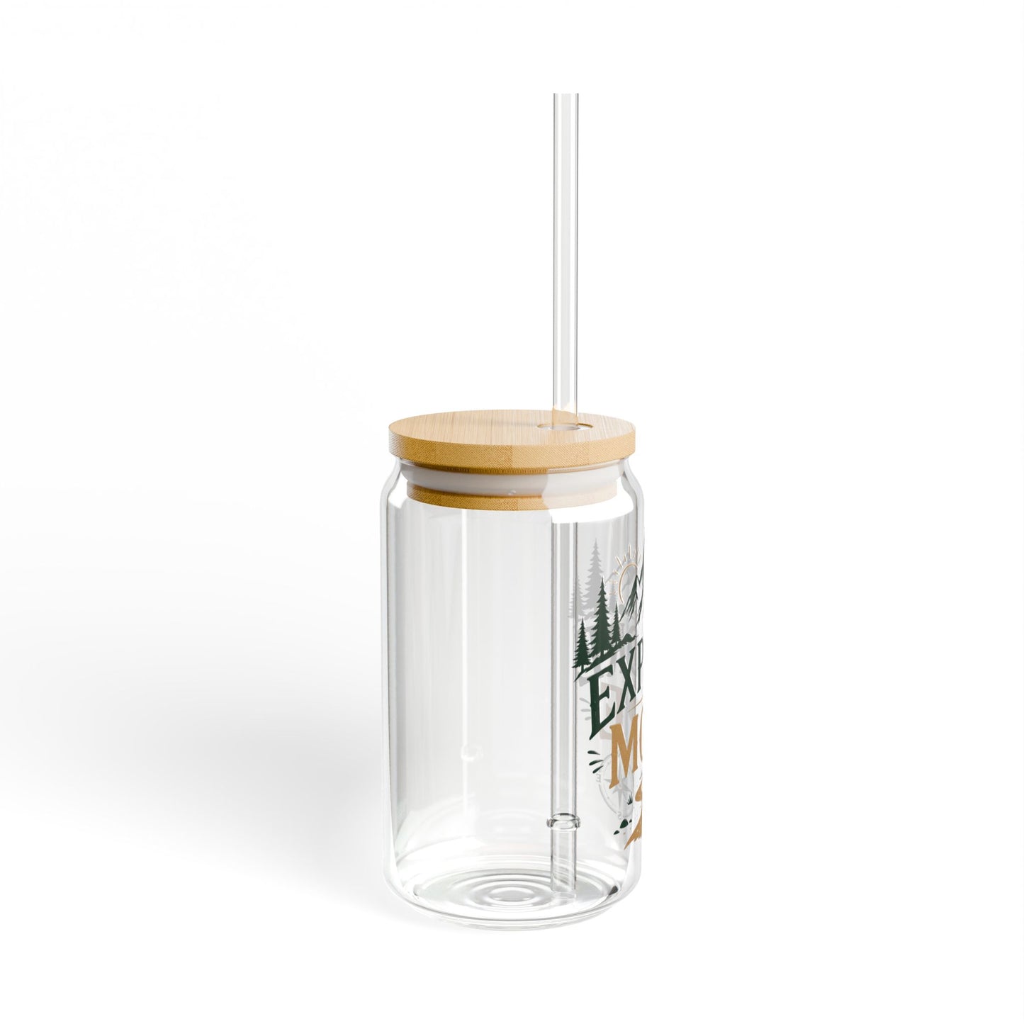 Explore More Sipper Glass - 16oz Outdoor Adventure Tumbler