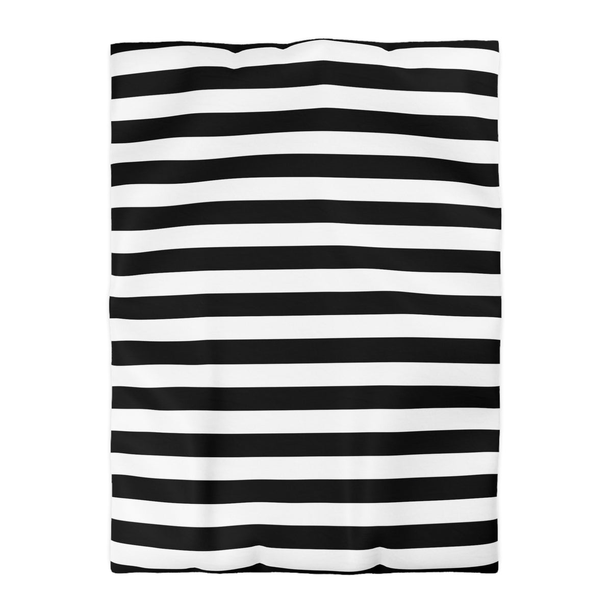 Black White Striped Duvet Cover, Gothic Bedding, Microfiber Bed Cover, Modern Goth Bedroom Decor, Minimalist Twin Queen King Duvet