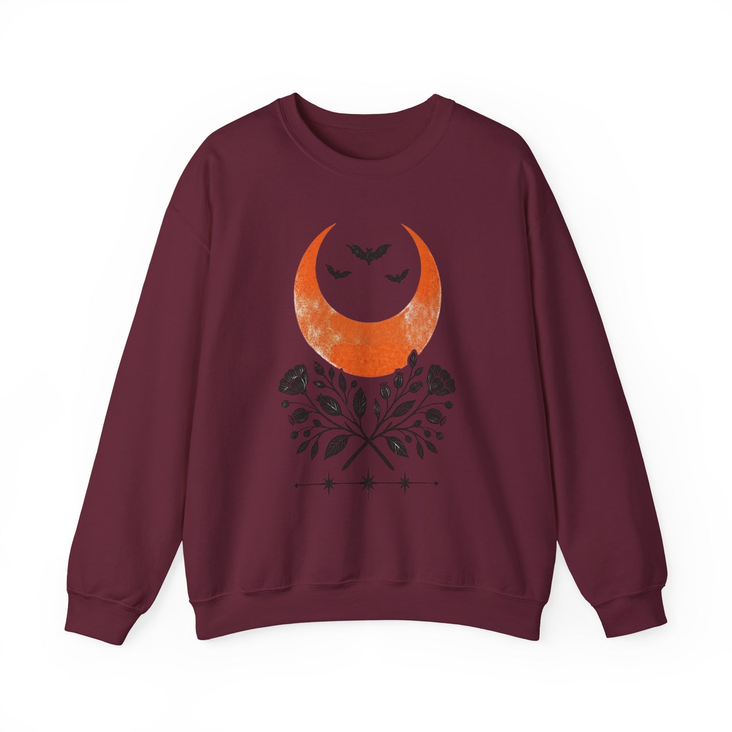 Moonlit Bats Crewneck Sweatshirt
