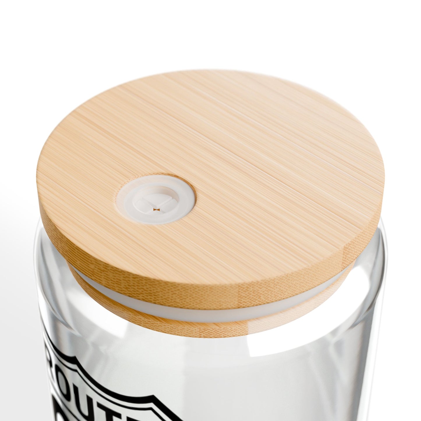 Route 66 Sipper Glass — 16oz Vintage Roadtrip Tumbler with Bamboo Lid