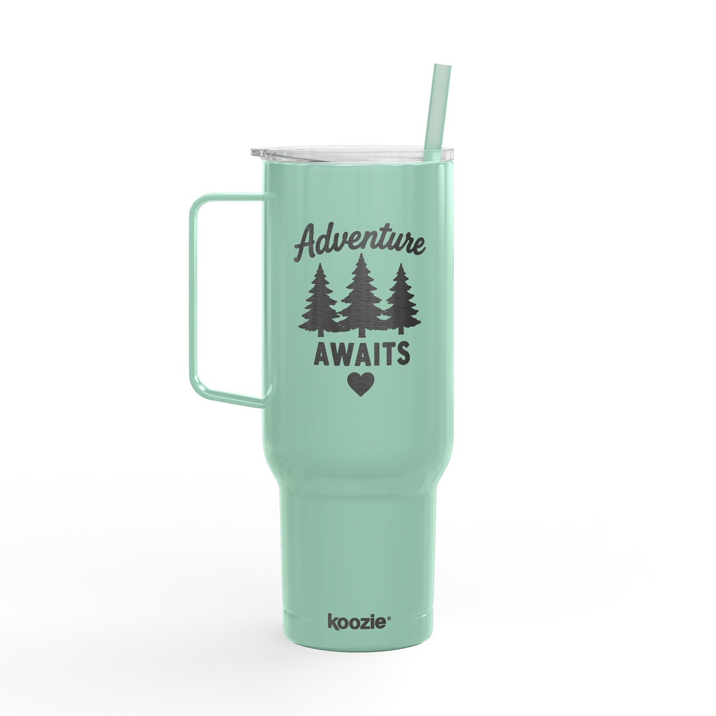 Adventure Awaits 40oz Insulated Tumbler — Engraved Travel Cup