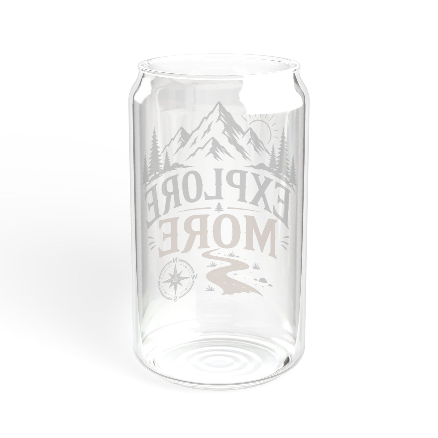 Explore More Sipper Glass - 16oz Outdoor Adventure Tumbler