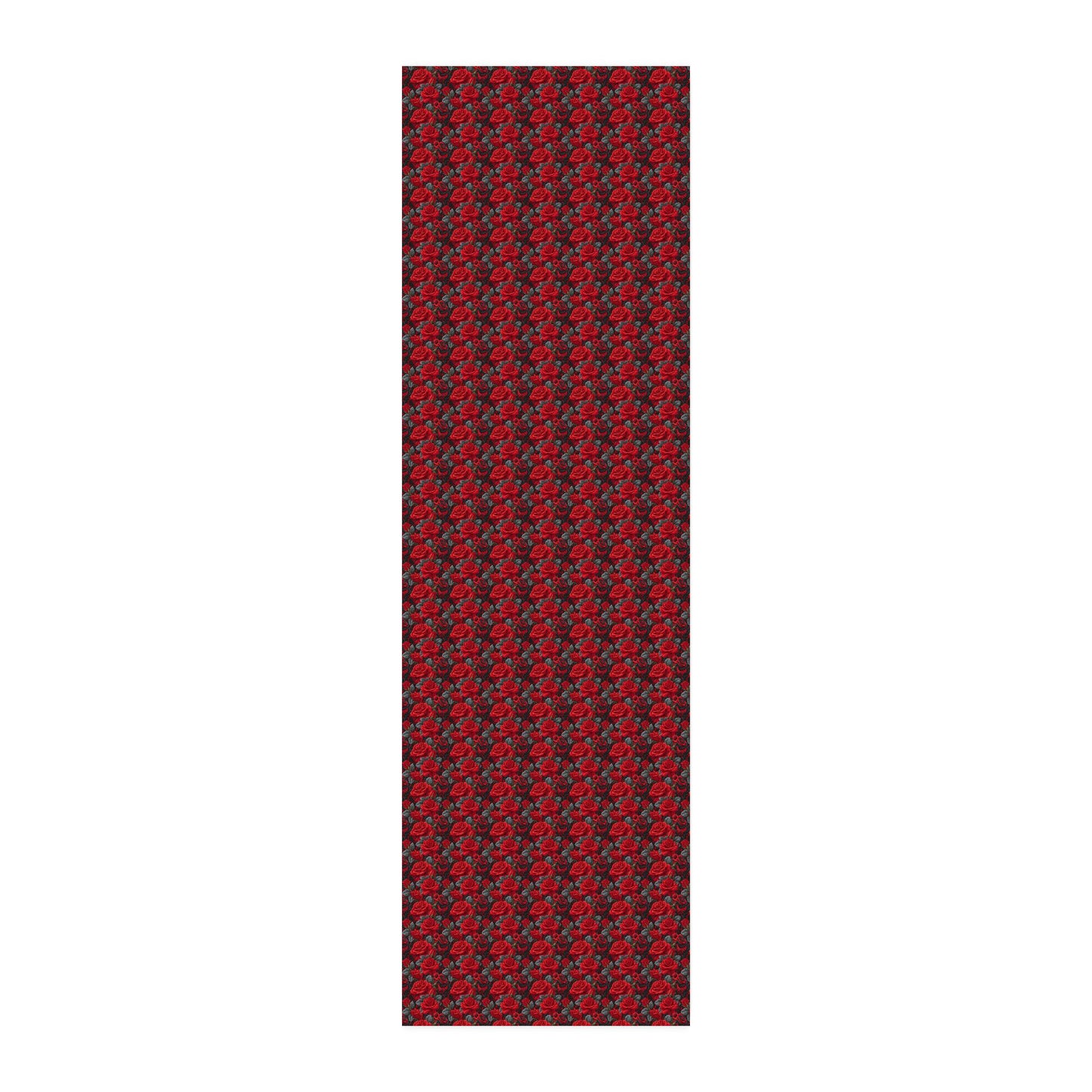 Red Rose Floral Cotton Fabric by the Yard – Combed Cotton Prima