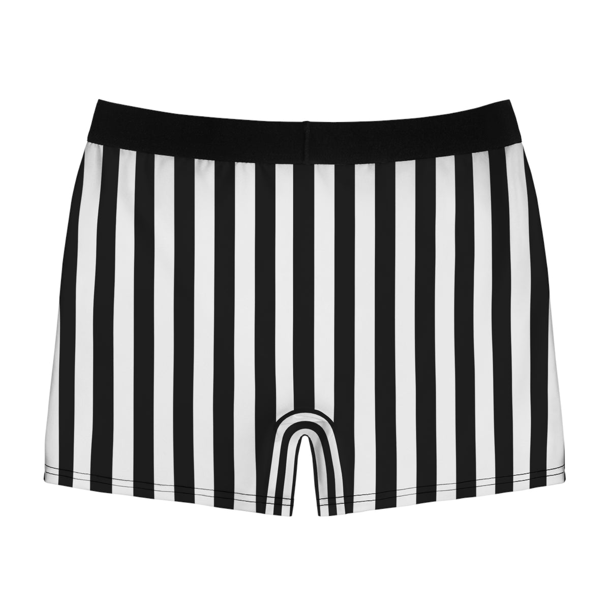Black White Striped Boxer Briefs, Gothic Men’s Underwear, Alternative Boxer Briefs, Vertical Stripe Underwear, Goth Gift for Him