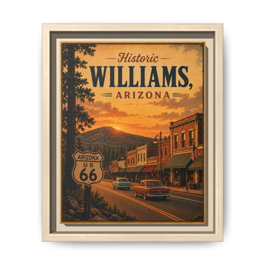 Framed Canvas Willaims AZ