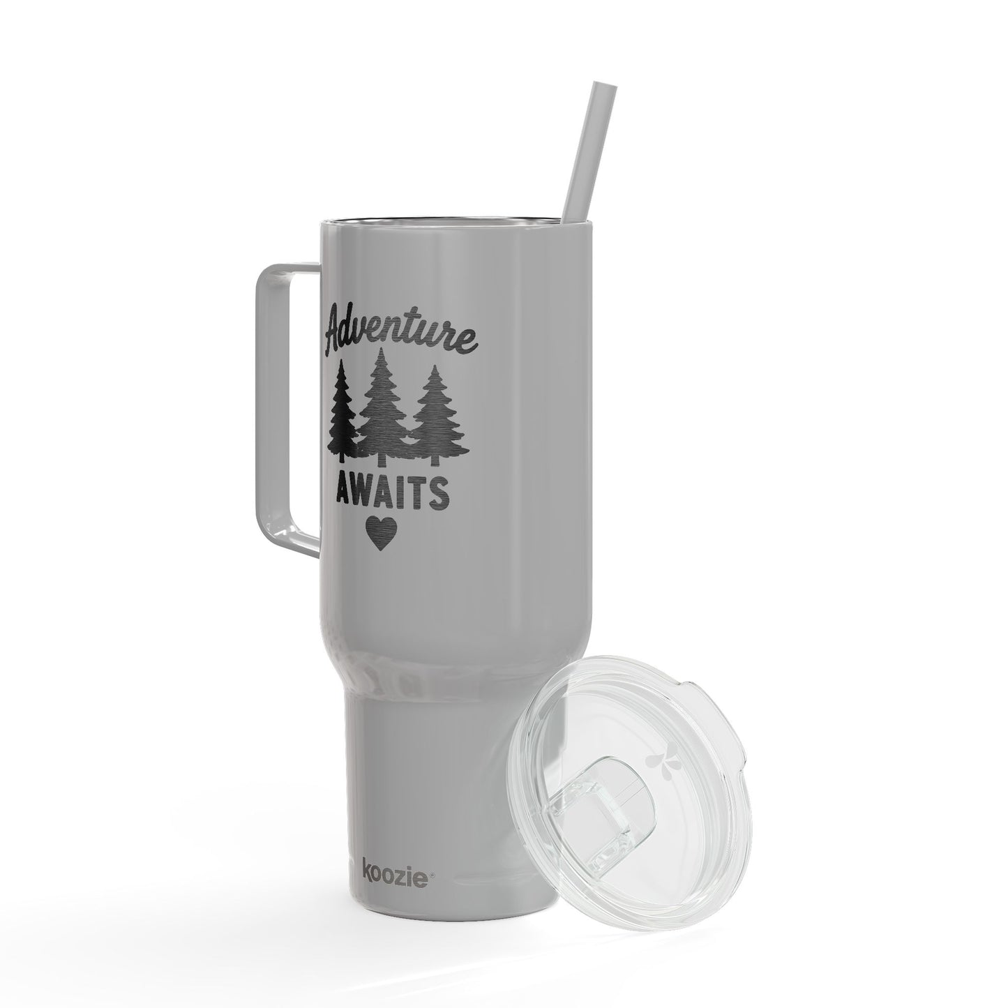 Adventure Awaits 40oz Insulated Tumbler — Engraved Travel Cup
