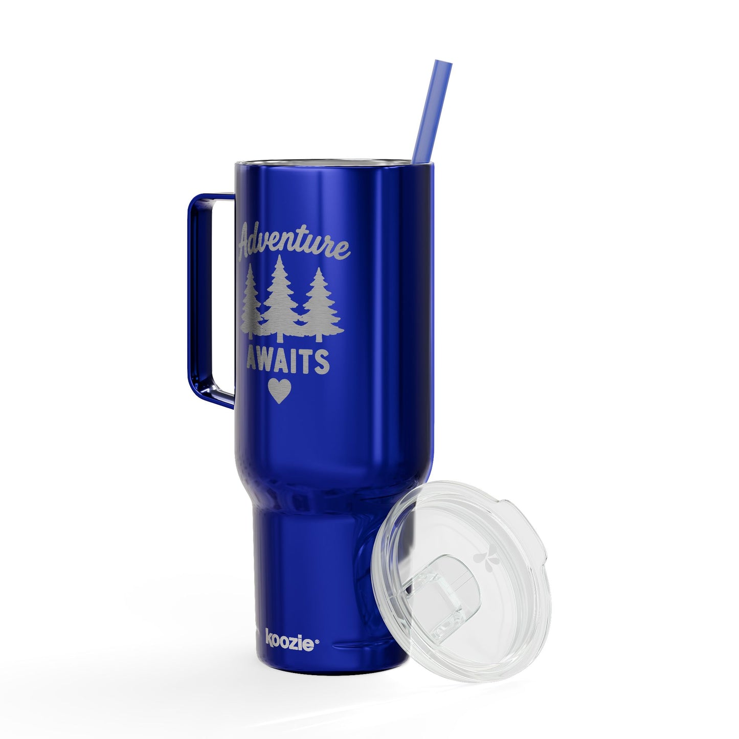 Adventure Awaits 40oz Insulated Tumbler — Engraved Travel Cup